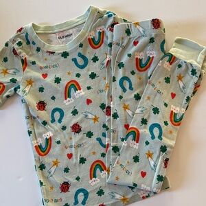 Old Navy 6T St Patricks Day Pajamas